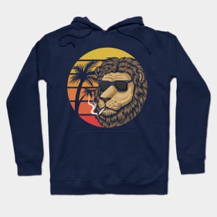 Lion Head smoking Hoodie